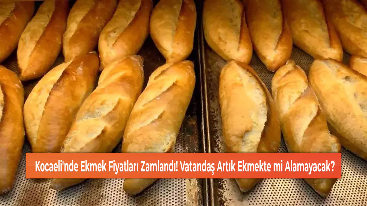 Kocaeli'nde Ekmek Fiyatları Zamlandı! Vatandaş Artık Ekmekte mi Alamayacak?