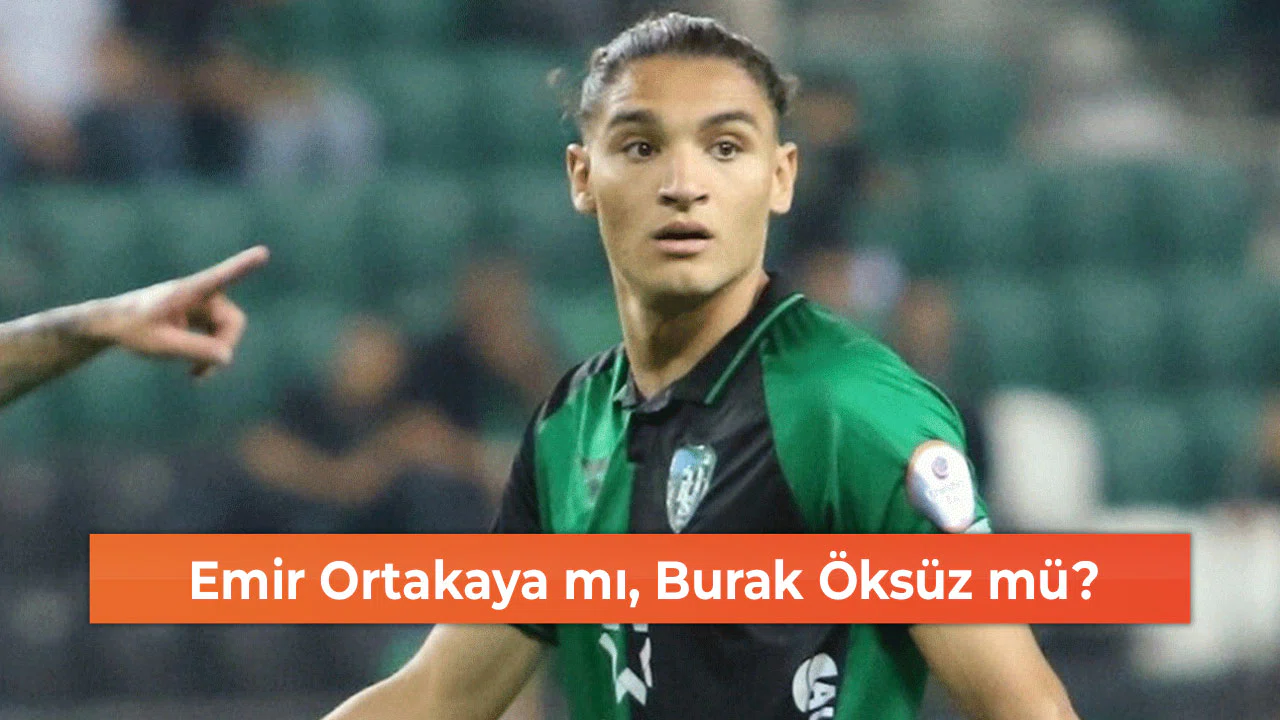 Kocaelispor'da Defans Düğümü: Emir Ortakaya mı, Burak Öksüz mü?