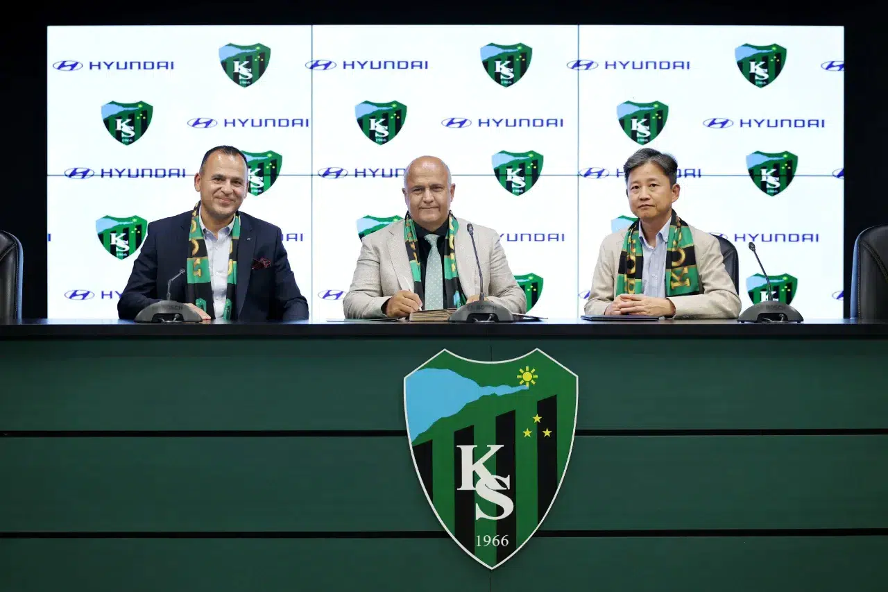 Dünya Markası Kocaelispor’un Yanında: Hyundai ile Dev Sponsorluk Anlaşması