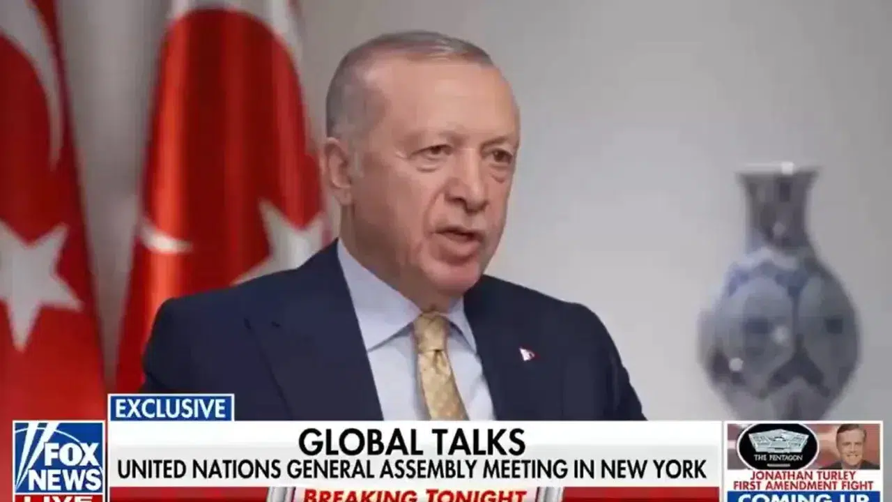 Cumhurbaşkanı Erdoğan’dan Fox News’e sert sözler: “Bu dört dörtlük bir soykırım, faili Netanyahu’dur”