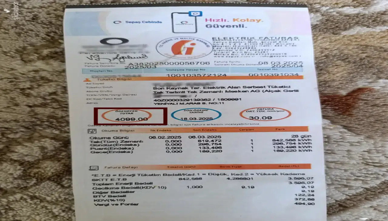 Elektrik Faturalarında Yeni Dönem Başlıyor: 984 Liranın Üzerine Devlet Desteği Yok!