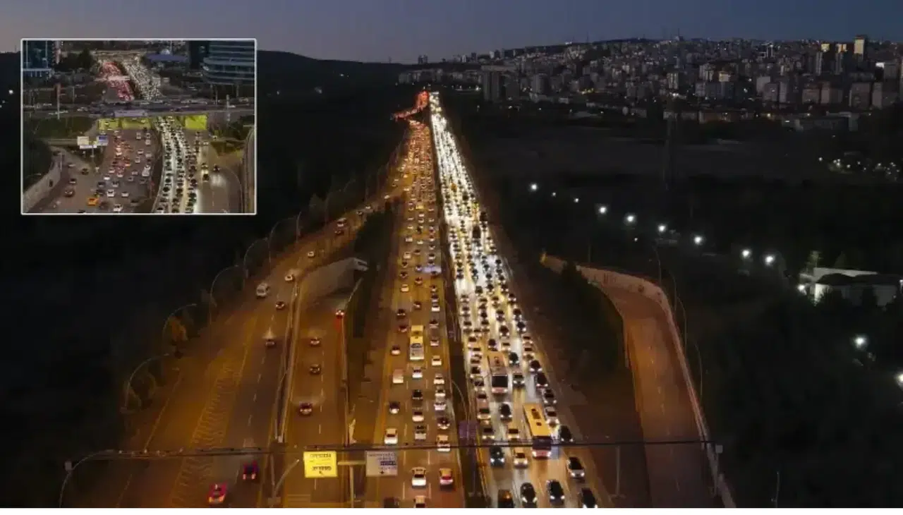 Ankara’da Trafik Çilesi Büyüyor: Vatandaşlar Saatlerce Yollarda Mahsur Kalıyor