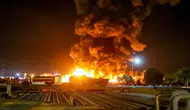 İran’ın Şiraz Kentinde LPG Dolum Tesisinde Büyük Yangın: 9 Kişi Yaralandı