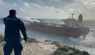 Bozcaada Açıklarında Alarm: Fırtınaya Yakalanan Dev Tanker Karaya Oturdu