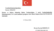 Hazine ve Maliye Bakan Yardımcısı Bekir Bayrakdar Kimdir?