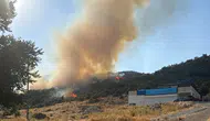 Antalya'nın Kaş ilçesinde korkutan orman yangını