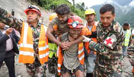 Nepal'de Sel Altında Mahsur Kalan İki İşçi Kurtarıldı
