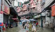 Bangkok'taki Yağışlar Ulaşımı Olumsuz Etkiledi