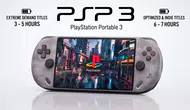Sony PSP 3'ün Pil Ömrü ve Teknik Özellikleri Ortaya Çıktı