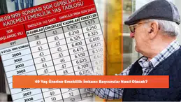 49 Yaş Üzerine Emeklilik İmkanı: Başvurular Nasıl Olacak?