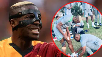 Victor Osimhen’in Milli Takım Kampından Gelen Görüntüsü Galatasaraylıları Endişelendirdi