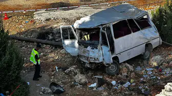 Ordu’da Feci Kaza! Minibüs Şarampole Yuvarlandı, 11 Kişi Yaralandı
