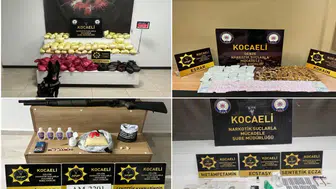 Kocaeli’de Narkotik Operasyonları Genişledi: Kilolarca Uyuşturucu Ele Geçirildi, 85 Şüpheli Yakalandı
