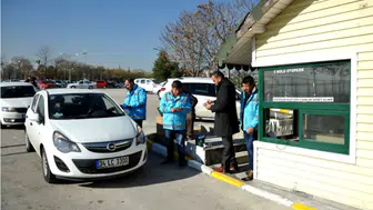 Ankara'da Emniyet Otoparkında Korkutan Yangın: TIR'lar Alev Alev Yandı!
