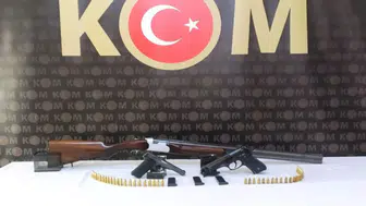 Türkiye Genelinde Silah Kaçakçılığına Darbe: 14 Şehirde 202 Gözaltı Gerçekleşti