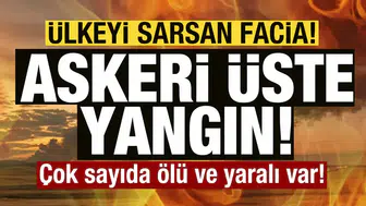 Kanada Wainwright Üssü'nde Yangın Felaketi