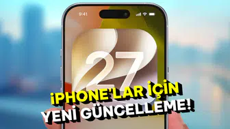 Apple iOS 27.2 Güncellemesi Yayınlandı