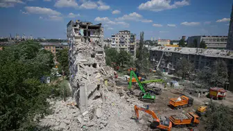 Kiev'de acil kurtarma operasyonları devam ediyor