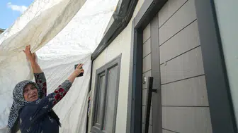 Sivas’ta gebe inek çukurda mahsur kaldı