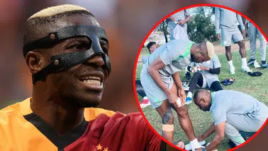 Victor Osimhen’in Milli Takım Kampından Gelen Görüntüsü Galatasaraylıları Endişelendirdi