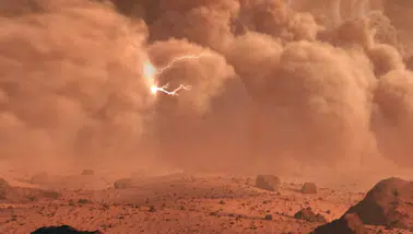 Mars’ta İlk Kez ‘Mikro Şimşek’ Sesleri Kaydedildi