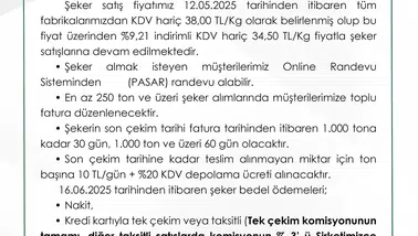 Türkşeker 182 İşçi Alacak! Başvuru Tarihleri Açıklandı