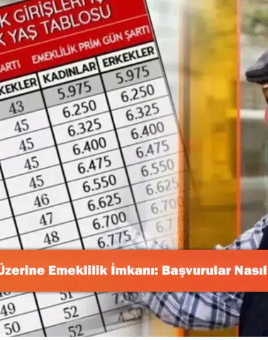 49 Yaş Üzerine Emeklilik İmkanı: Başvurular Nasıl Olacak?