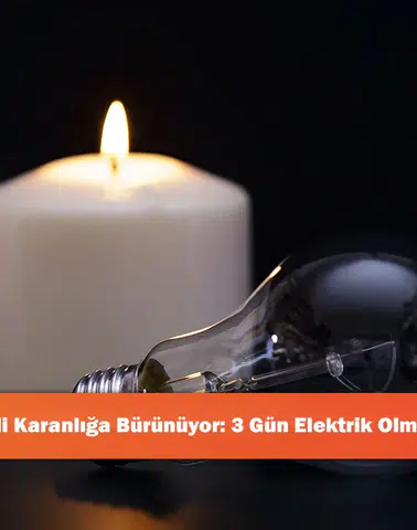 Kocaeli Karanlığa Bürünüyor: 3 Gün Elektrik Olmayacak