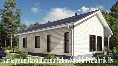 Kartepe'de Havaalanına Yakın Satılık Prefabrik Ev