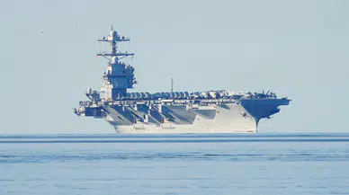 ABD Uçak Gemisi İsrail’e Doğru Yola Çıktı: Tüm Dünya Şokta!