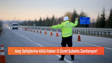 Araç Sahiplerine Kötü Haber: O Ücret Şubatta Zamlanıyor!