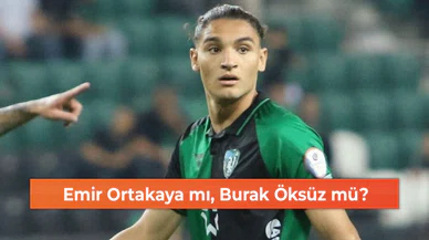 Kocaelispor'da Defans Düğümü: Emir Ortakaya mı, Burak Öksüz mü?