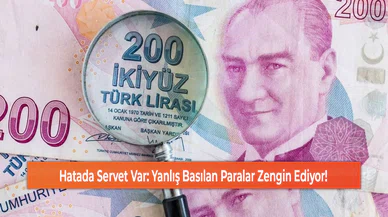 Hatada Servet Var: Yanlış Basılan Paralar Zengin Ediyor!