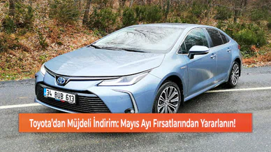 Toyota’dan Müjdeli İndirim: Mayıs Ayı Fırsatlarından Yararlanın!