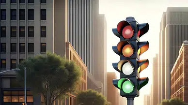 Trafik Işıklarında Beyaz Devrim