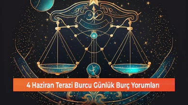 4 Haziran Terazi Burcu Günlük Burç Yorumları