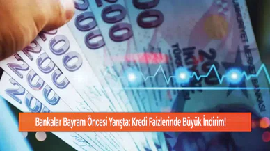 Bankalar Bayram Öncesi Yarışta: Kredi Faizlerinde Büyük İndirim!