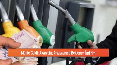 Müjde Geldi: Akaryakıt Piyasasında Beklenen İndirim!