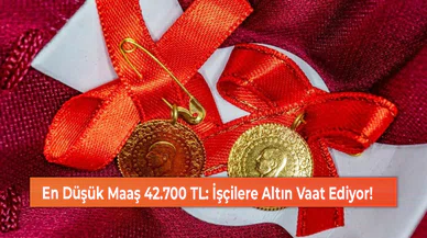 En Düşük Maaş 42.700 TL: İşçilere Altın Vaat Ediyor!