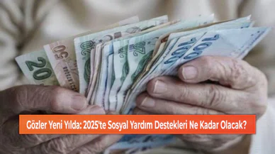 Gözler Yeni Yılda: 2025'te Sosyal Yardım Destekleri Ne Kadar Olacak?