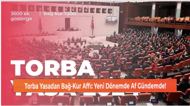 Torba Yasadan Bağ-Kur Affı: Yeni Dönemde Af Gündemde!