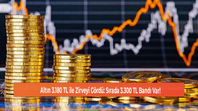 Altın 3.180 TL ile Zirveyi Gördü: Sırada 3.300 TL Bandı Var!