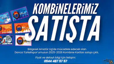 Darıca Türkelispor’dan Taraftarına Çağrı: Kombine Kartlar Satışta!