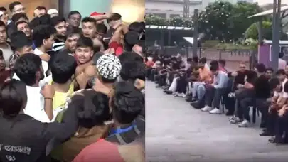 iPhone 17 Kuyruğunda Arbede: Hindistan’da Satış Çılgınlığı Kavgaya Dönüştü
