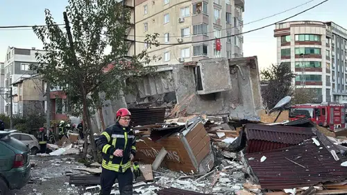 Gebze’de Korku Dolu Anlar: 6 Katlı Bina Çöktü