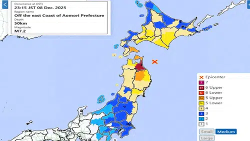 Japonya Bir Kez Daha Sallandı: Aomori Açıklarında 7.6 Büyüklüğünde Deprem ve Tsunami Alarmı