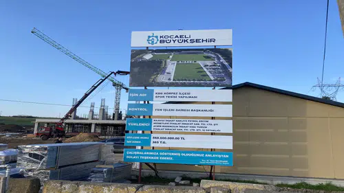 Kocaelispor’un Yeni Spor Üssü Yükseliyor: Modern Tesislerle Spor Altyapısı Güçleniyor