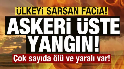 Kanada Wainwright Üssü'nde Yangın Felaketi