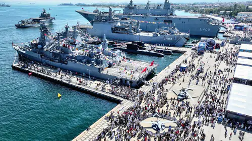 TCG Savarona, TEKNOFEST Mavi Vatan'da