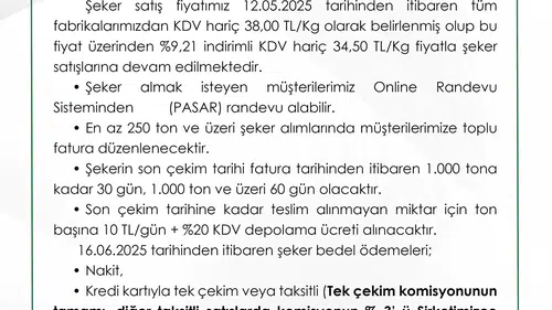 Türkşeker 182 İşçi Alacak! Başvuru Tarihleri Açıklandı